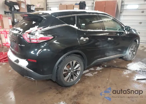 2015 Nissan Murano Sl from USA, damaged, VIN 5N1AZ2MH7FN275751